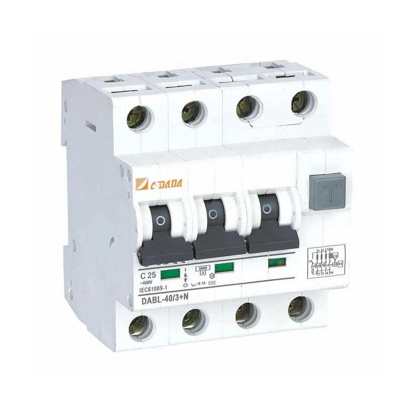 2P 4P elektronisk typ RCBO